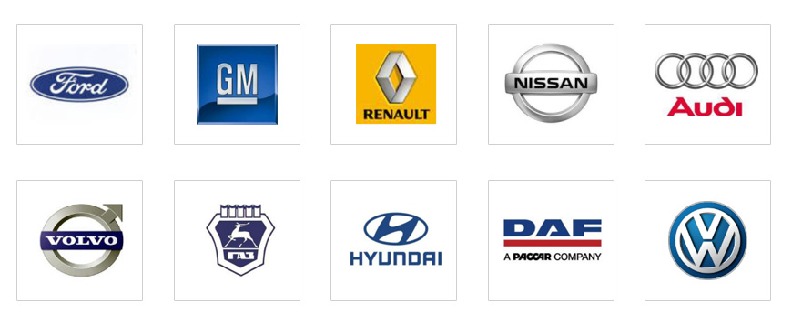 主要汽車客戶 主要汽車客戶